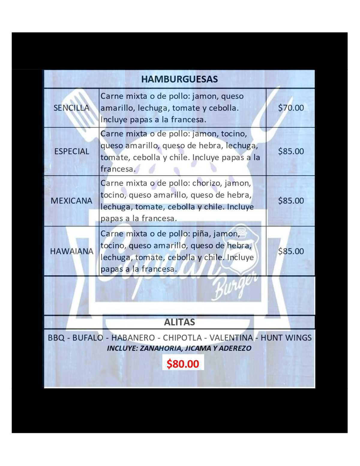 Capitan Burger - Tuxpan Capitan Burger - Tuxpan