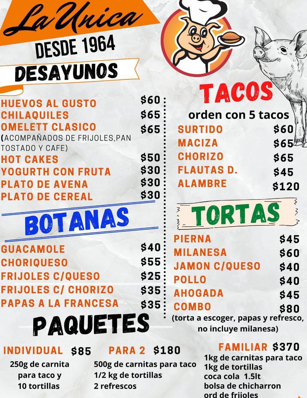 Restaurant "La Única" - Durango Restaurant "La Única" - Durango