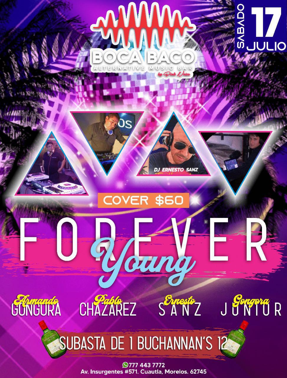 Forever Young Ticket - Cuautla Forever Young Ticket - Cuautla