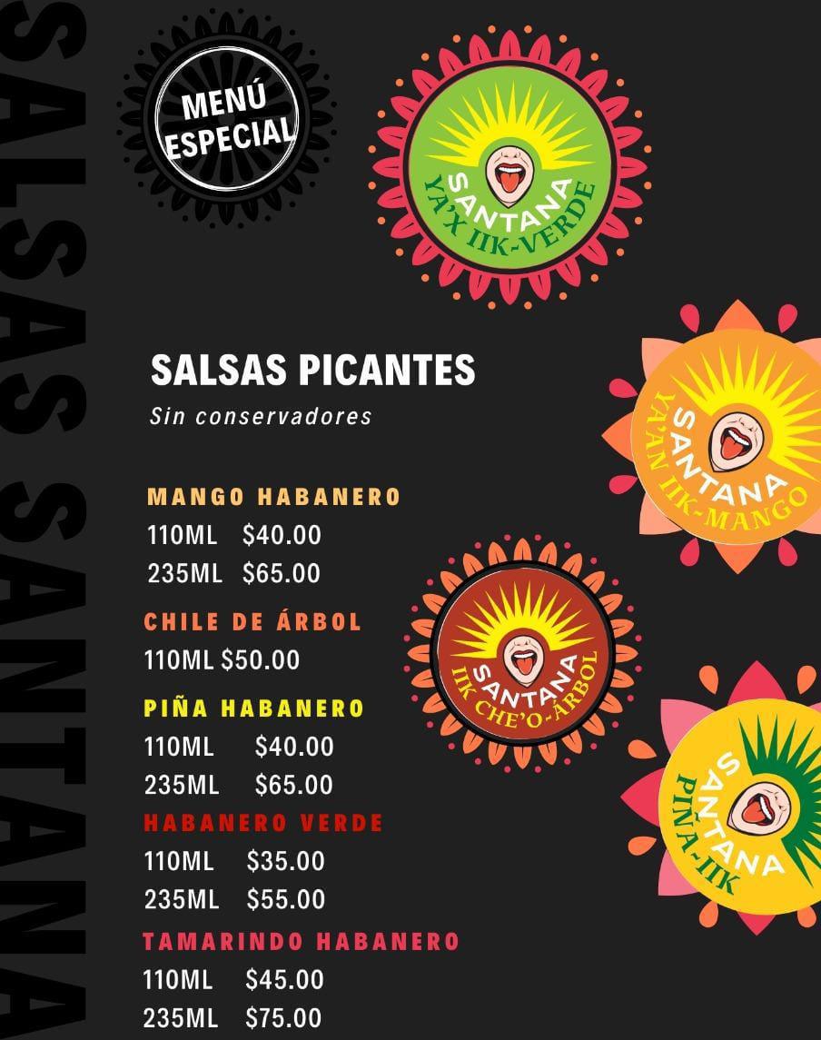 Salsas "Santana" - Campeche Salsas "Santana" - Campeche