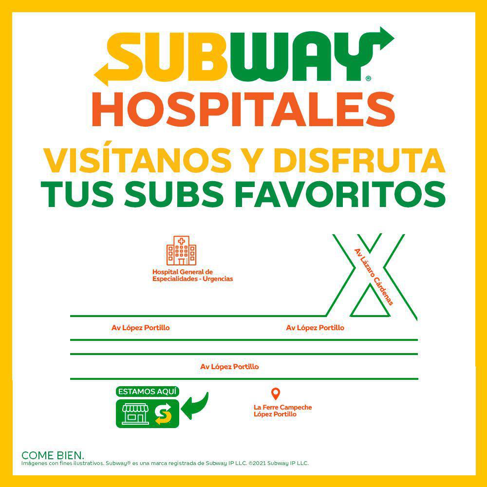 Subway Especialidades - Campeche