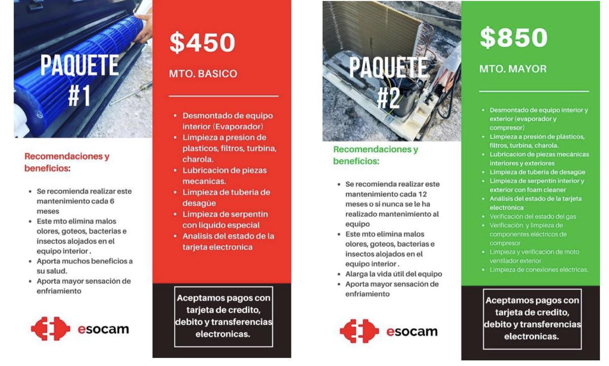 ESOCAM Aires acondicionados, electricidad e instalación de paneles solares 
