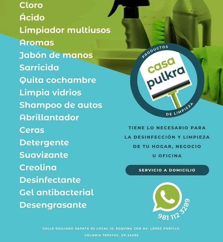 CasaPulkra Productos de Limpieza - Campeche CasaPulkra Productos de Limpieza - Campeche