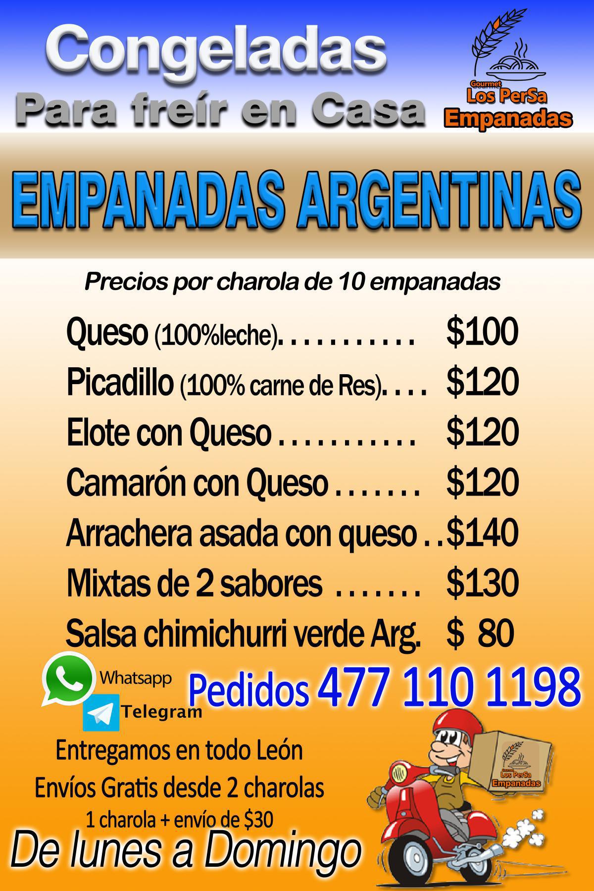 Empanadas y Más Los PerSa Empanadas y Más Los PerSa