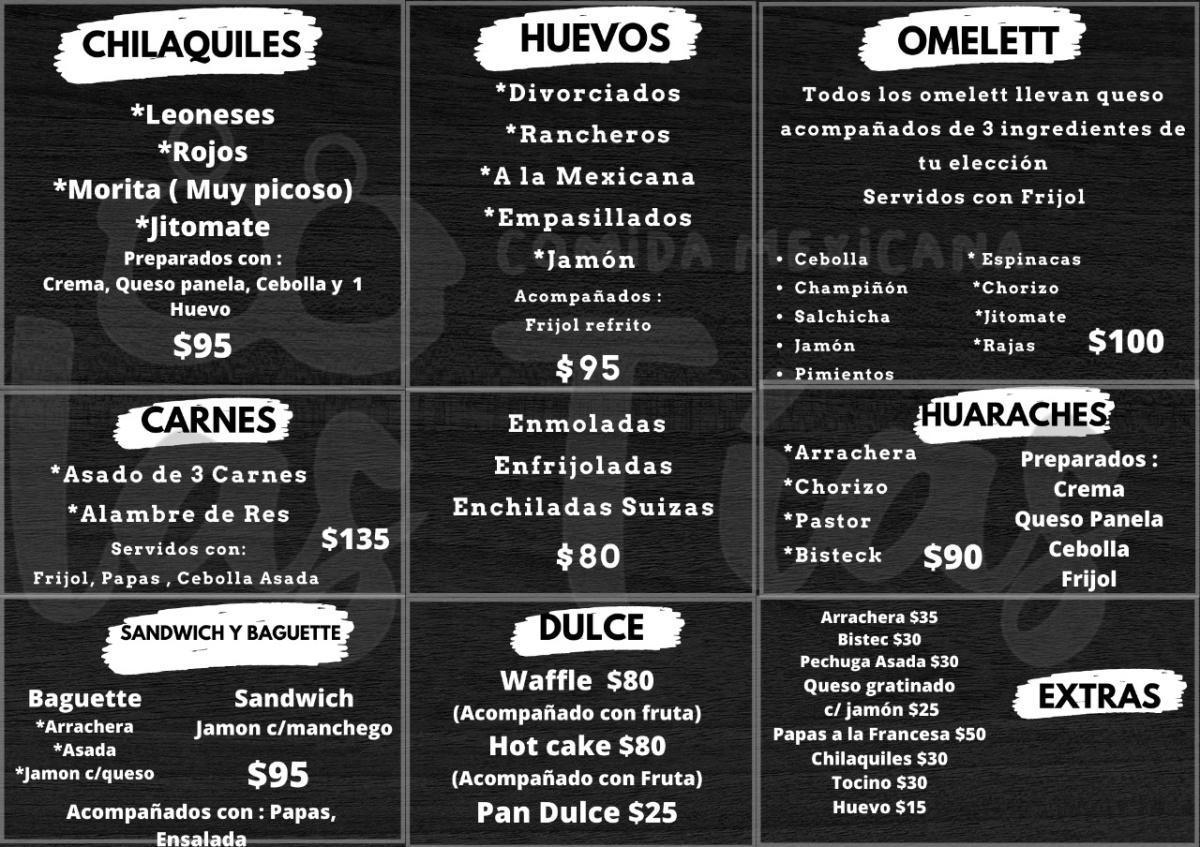 Comida mexicana las tías Comida mexicana las tías