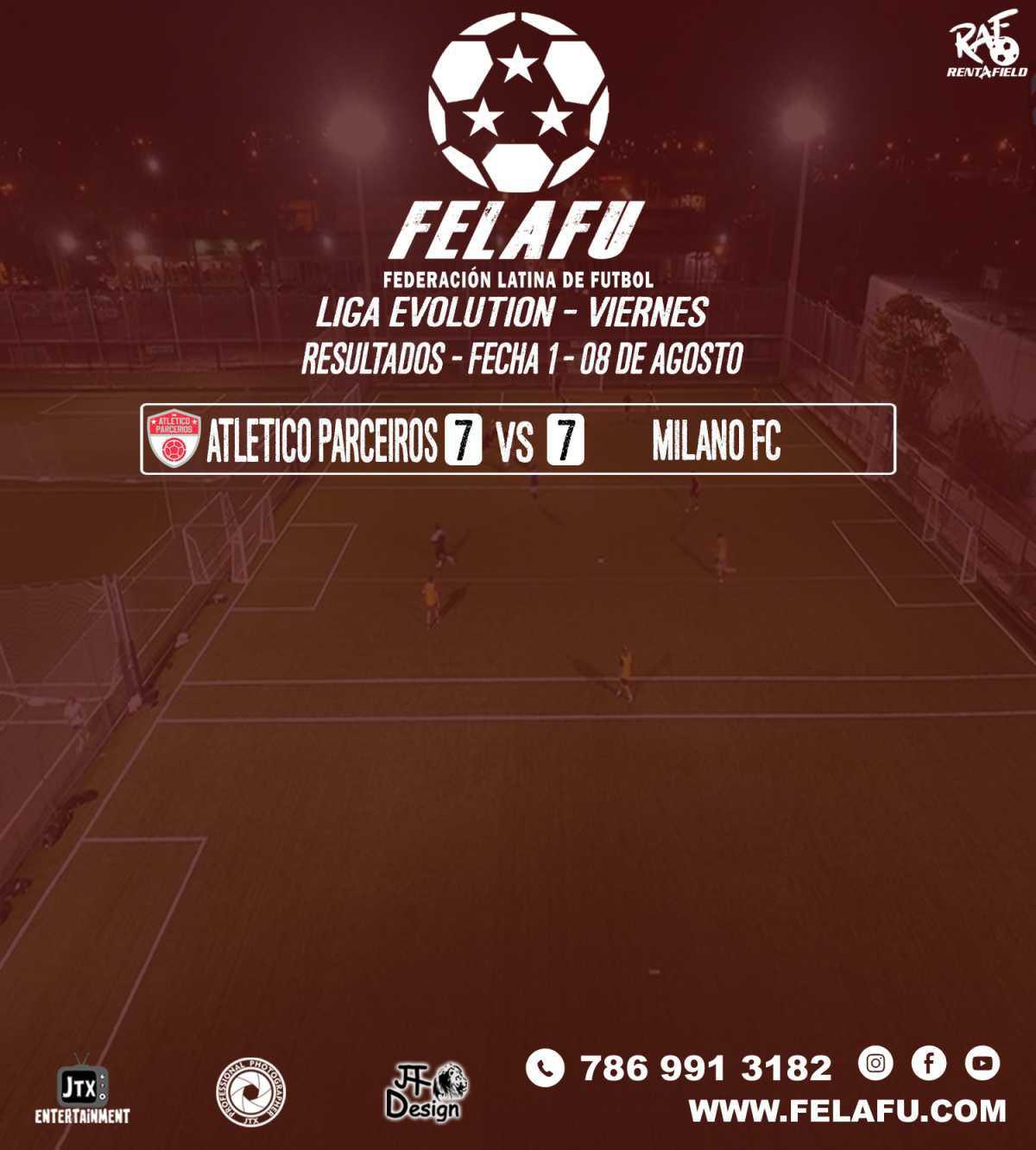 LIGA EVOLUTION / RESULTADOS / TABLA/GOLEADORES