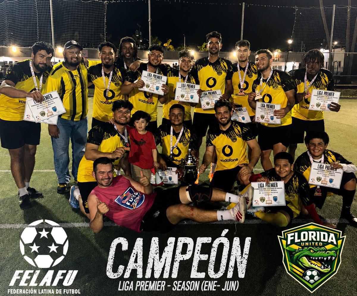LIGA PREMIER - CAMPEON FLORIDA UNITED