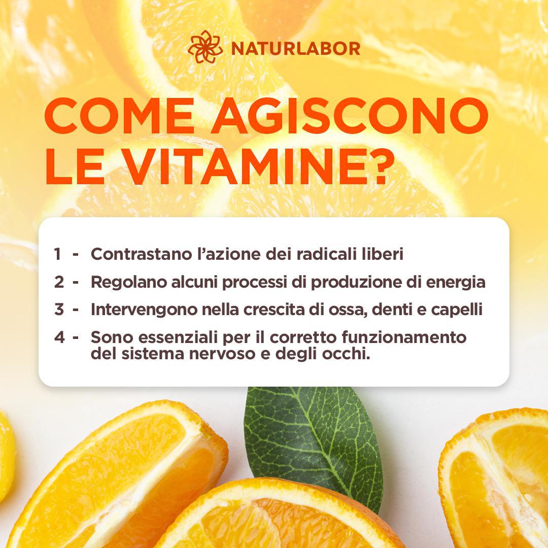 Come agiscono le vitamine