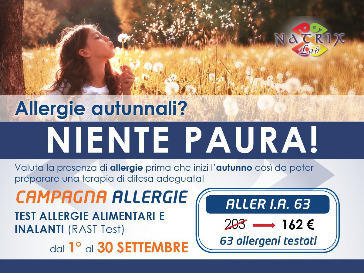 Campagna Allergie | NatrixLab