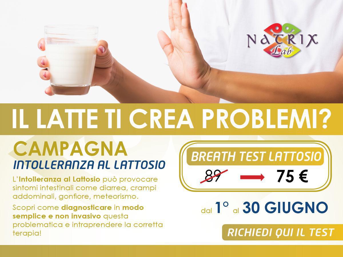 Campagna intolleranza al lattosio | NatrixLab