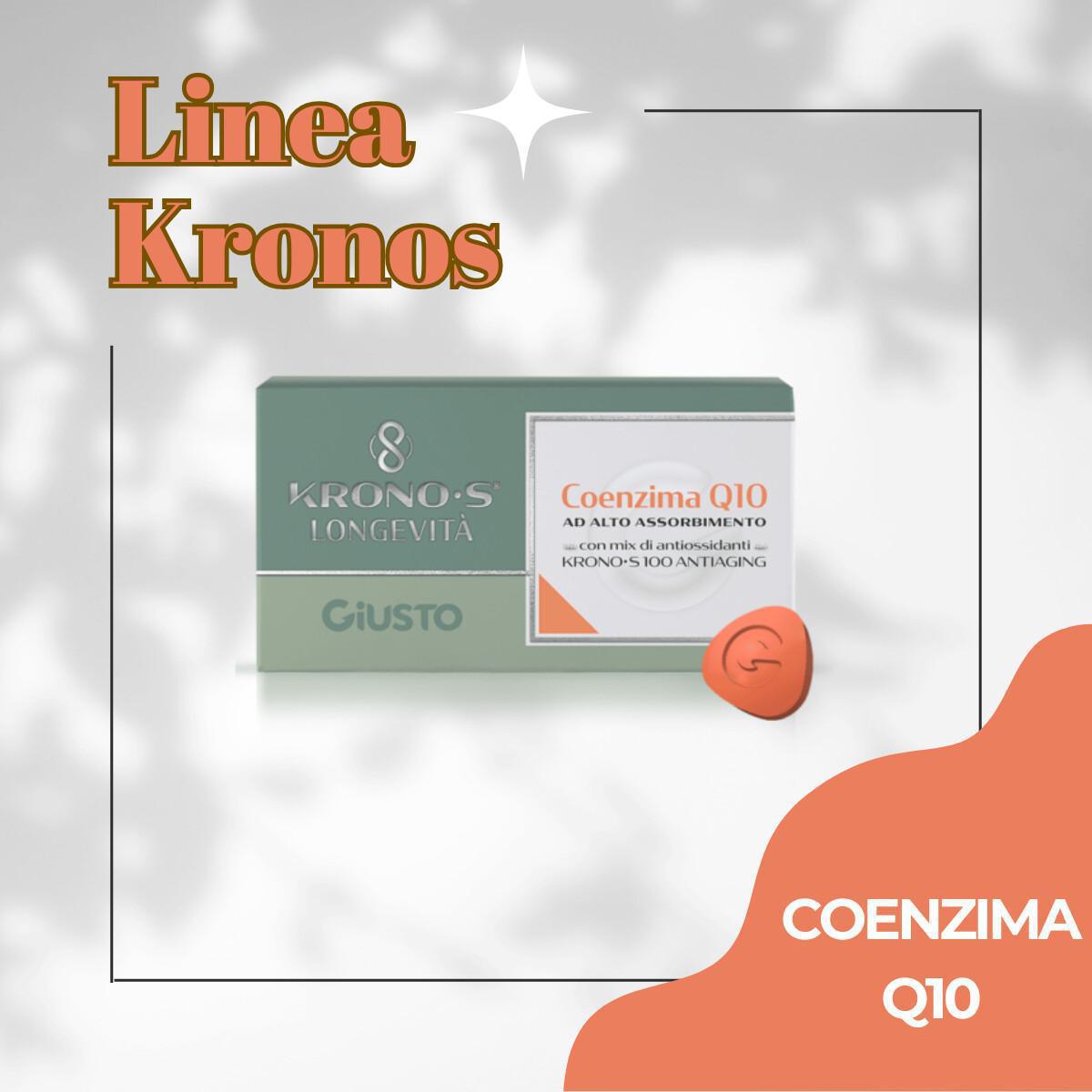 ⚡️ NOVITÀ IN FARMACIA: KRONO•S® Coenzima Q10 ⚡️ ⚡️ NOVITÀ IN FARMACIA: KRONO•S® Coenzima Q10 ⚡️