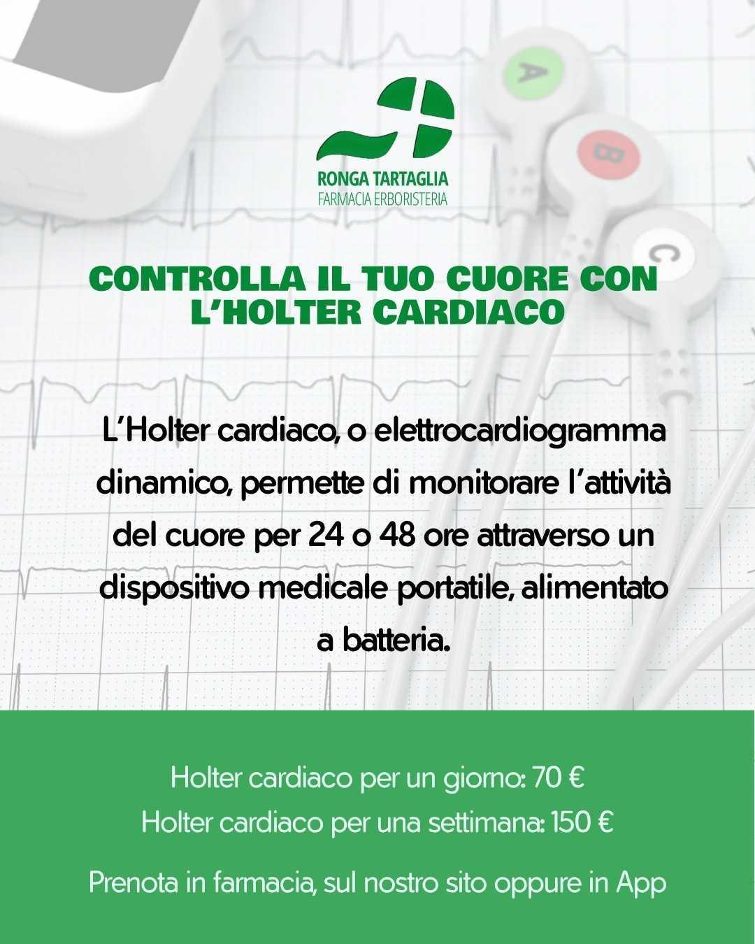 ❤️ Controlla il tuo cuore con l’Holter cardiaco ❤️ Controlla il tuo cuore con l’Holter cardiaco
