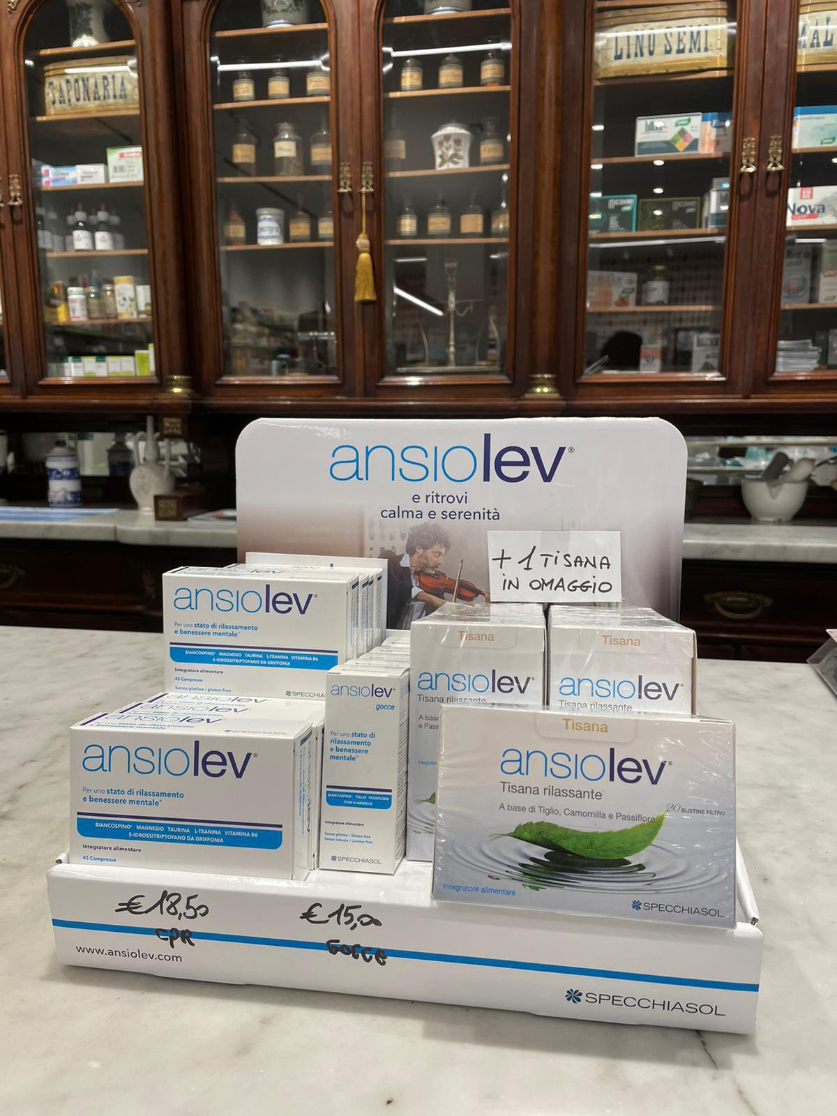 Ansiolev, per ritrovare calma e serenità.