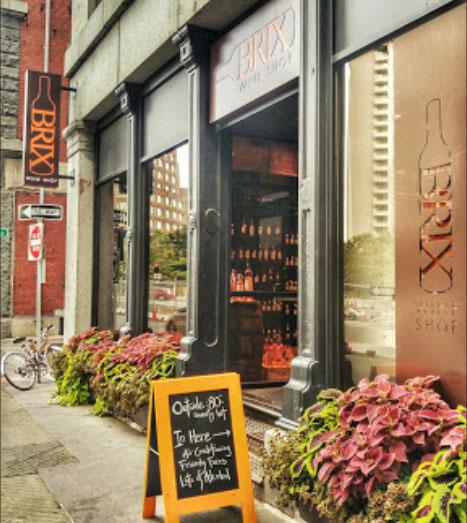 Brix Wine Shop Financial District