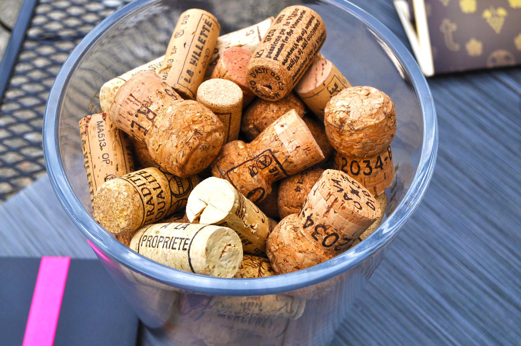 Bucket of Corks