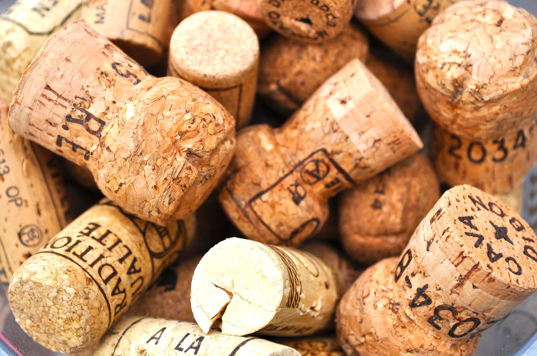 Corks Close Up