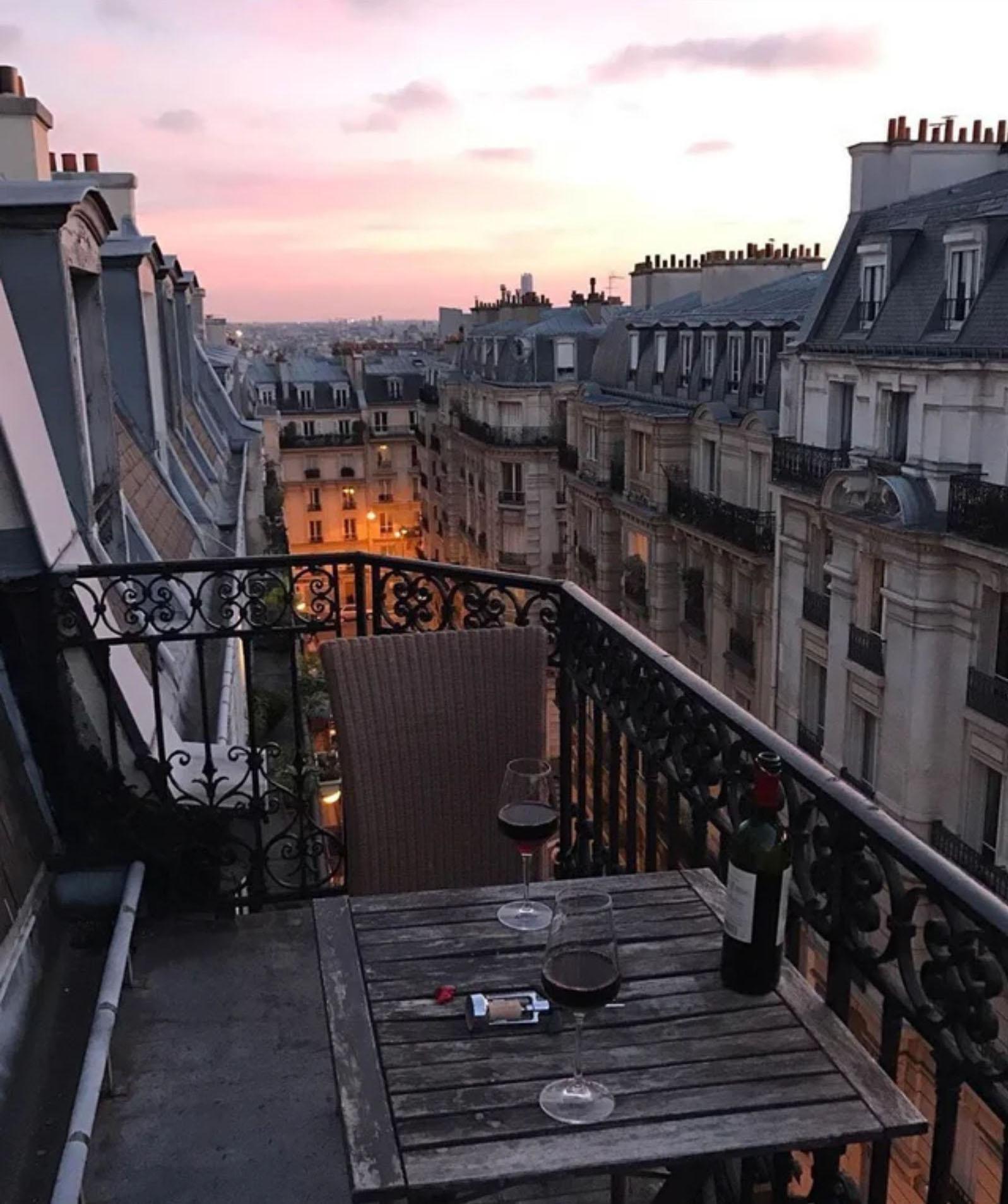 A Parisian Balcony