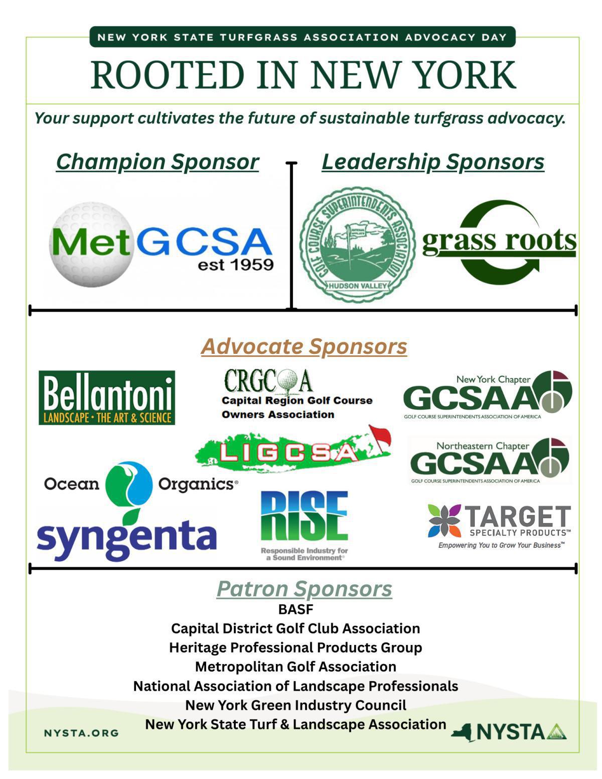 SPONSORS & VENDOR SUPPORTERS