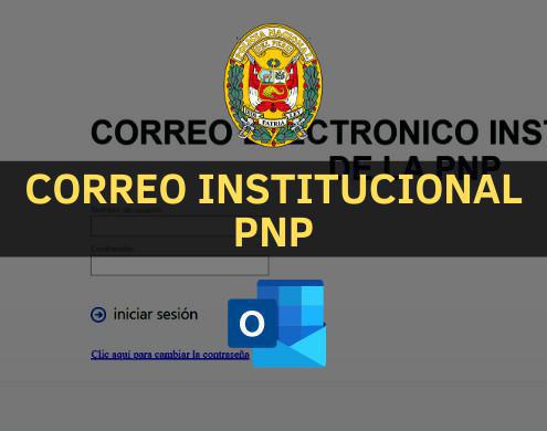 Correo Institucional PNP