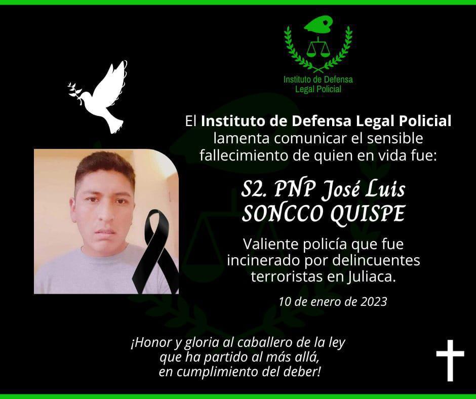 Lamentamos el fallecimiento de nuestro hermano de armas🕊