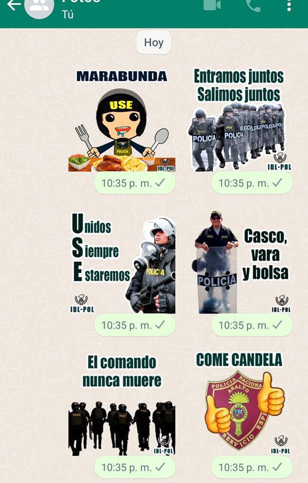 [Descarga] Stickers USE PNP en tu teléfono📲
