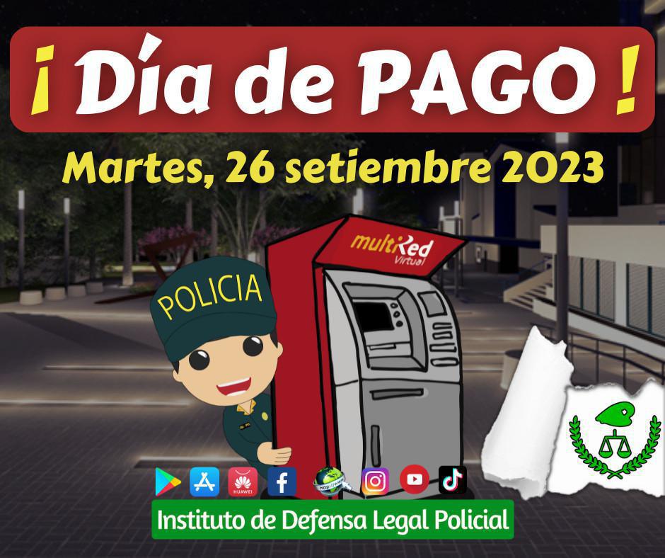 🚨DÍA DE PAGO🚨 SETIEMBRE 2023