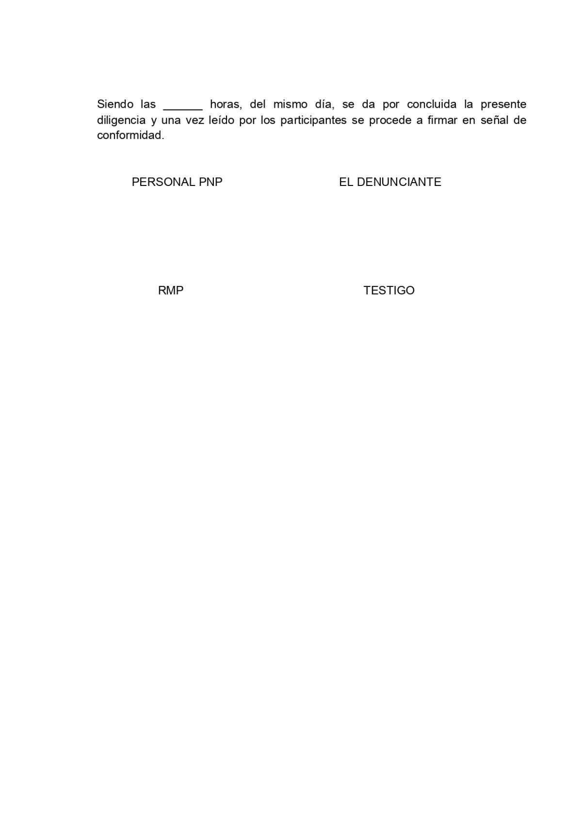 Acta de Comprobación de Efectividad de Reactivo