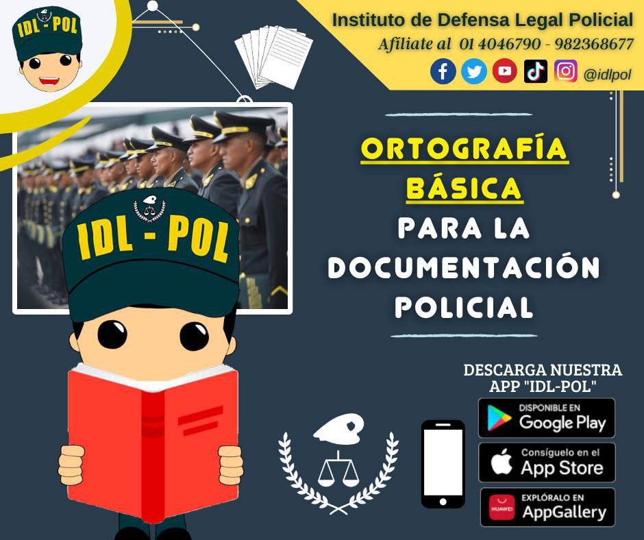 Perfecciona tu Ortografía y Mejora tu Documentación Policial 📚✍️