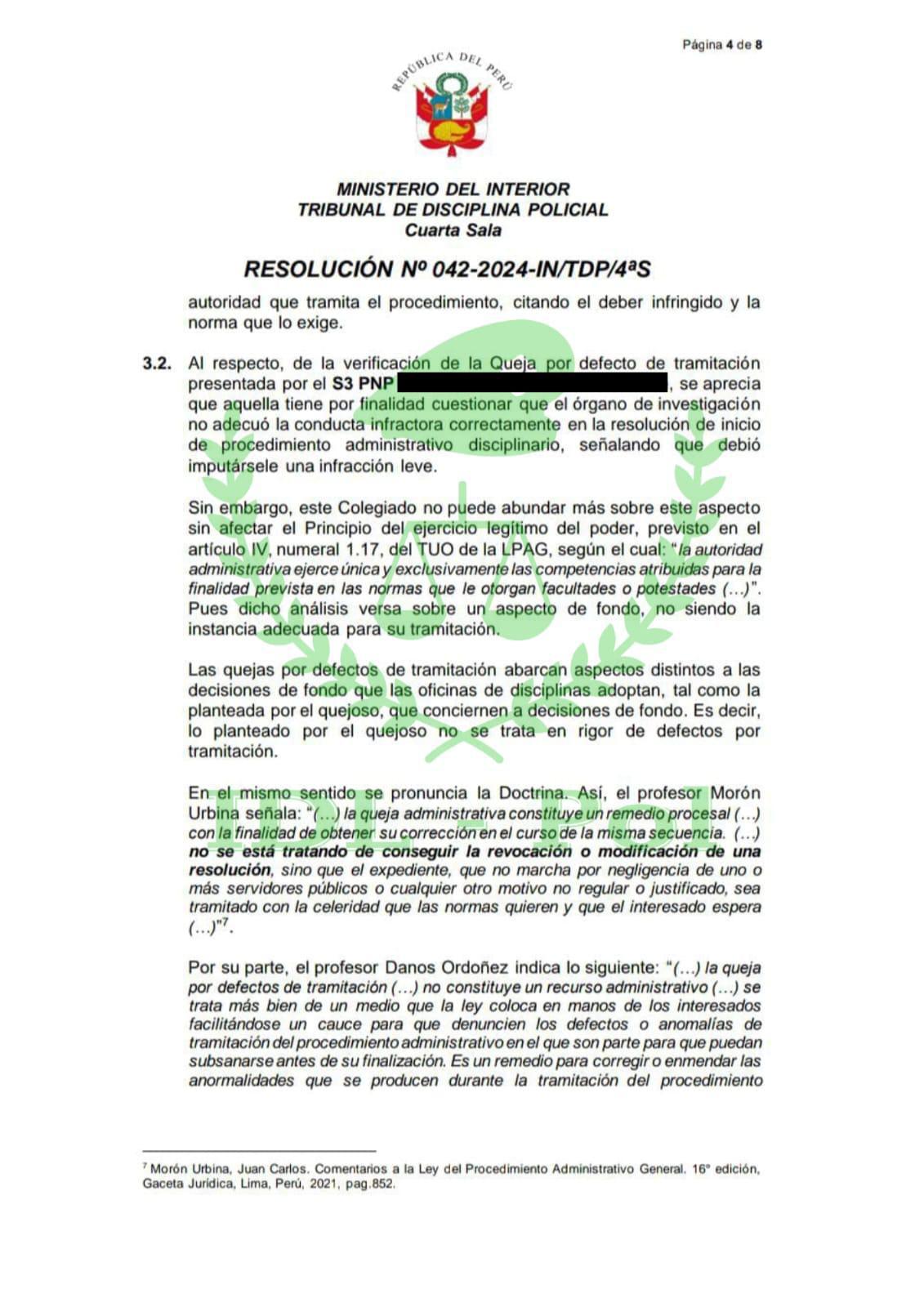 ¡Alerta! Miles de Procedimientos Disciplinarios Policiales Podrían Ser Nulos: Resolución del Tribunal Genera Controversia