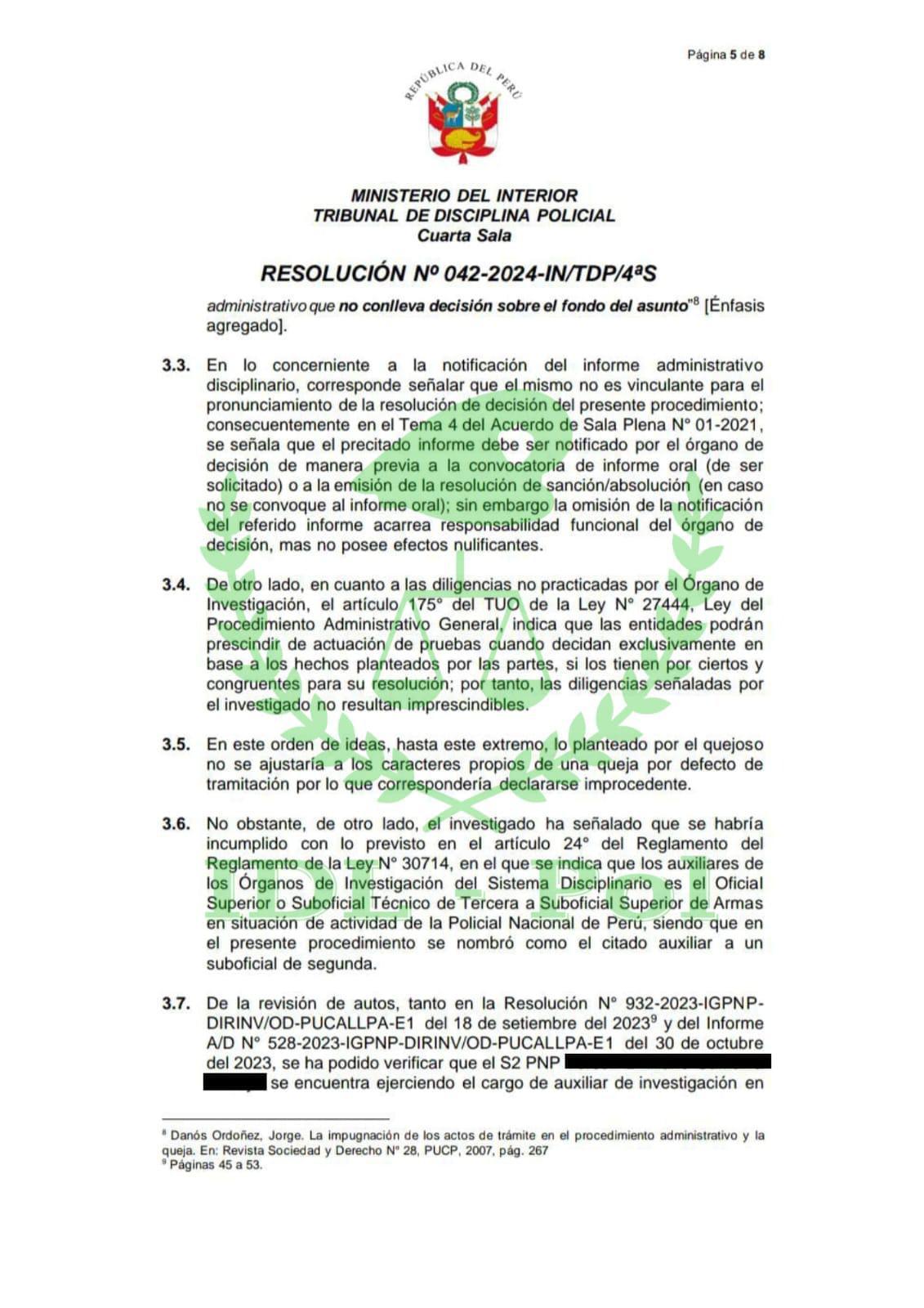 ¡Alerta! Miles de Procedimientos Disciplinarios Policiales Podrían Ser Nulos: Resolución del Tribunal Genera Controversia