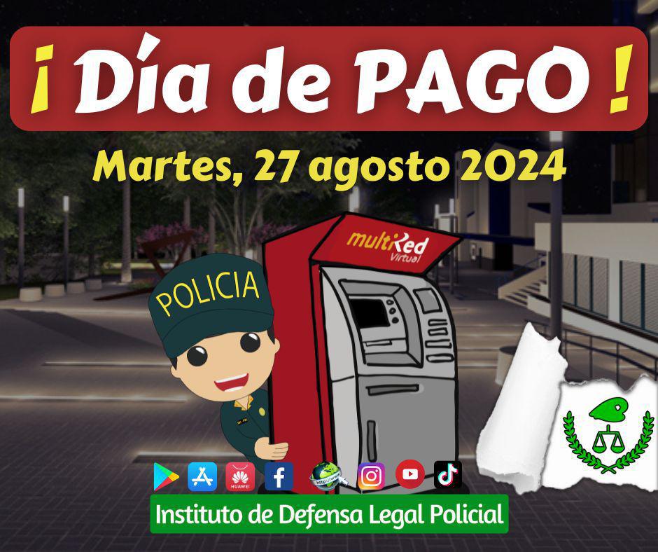 🚨DÍA DE PAGO🚨 AGOSTO 2024