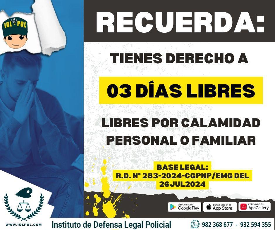 📢¿Sabías que ahora 01 día libre por cumpleaños es un DERECHO y ya no voluntad del Jefe?👮‍♂️👮‍♀️