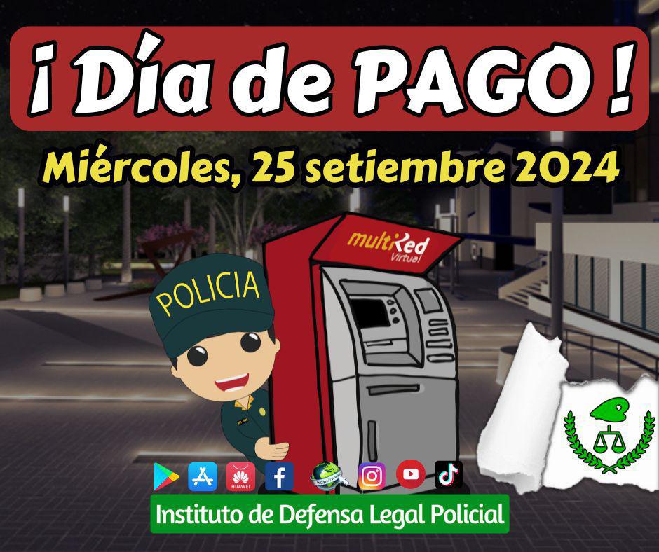 🚨DÍA DE PAGO🚨 SETIEMBRE 2024