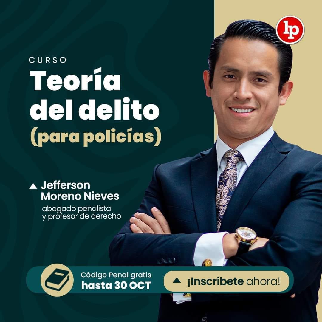 ¡Curso Exclusivo de Teoría del Delito para Policías con Beneficios Adicionales!