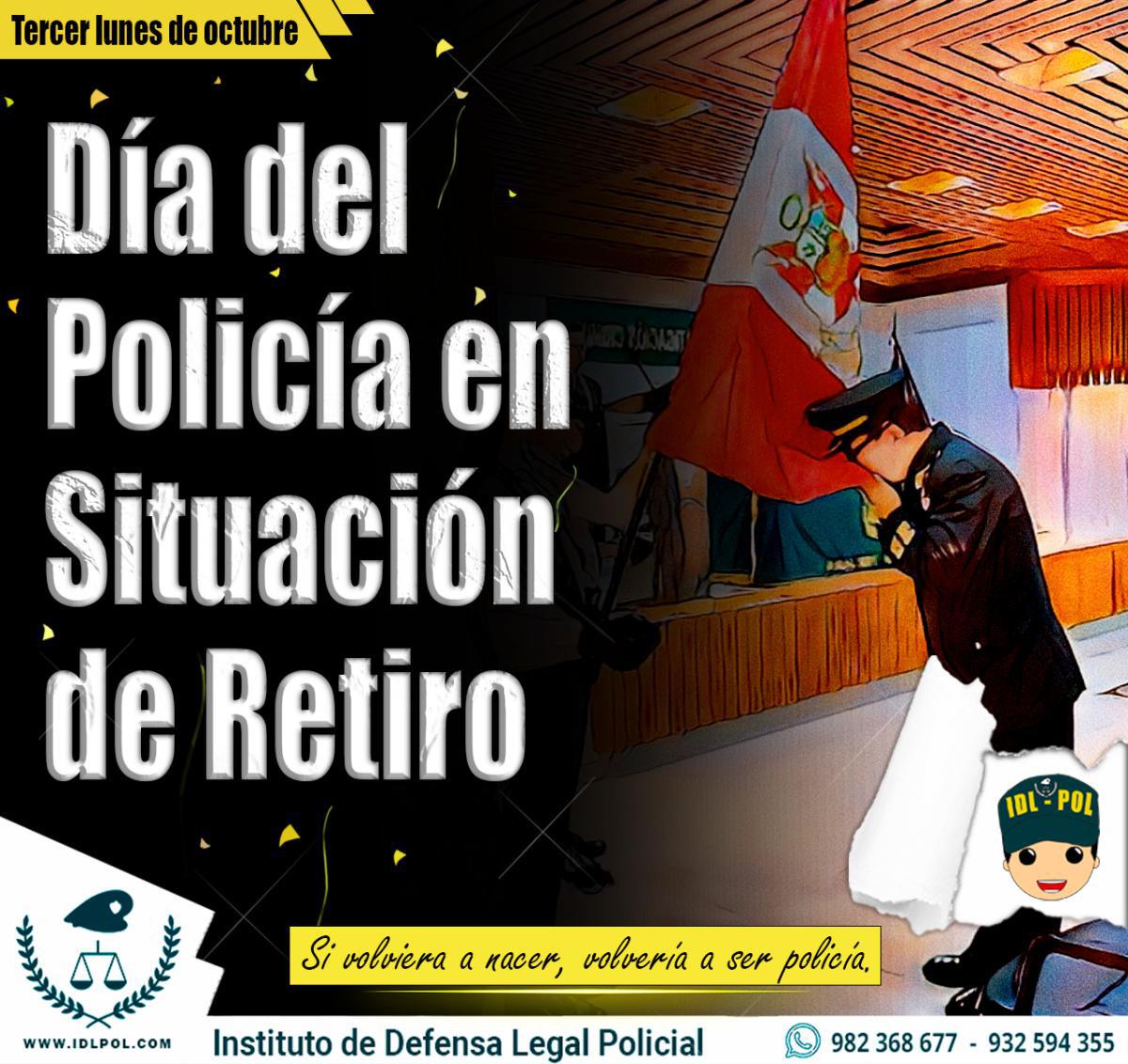 ¡Feliz Día del Policía en Situación de Retiro! 🎖️