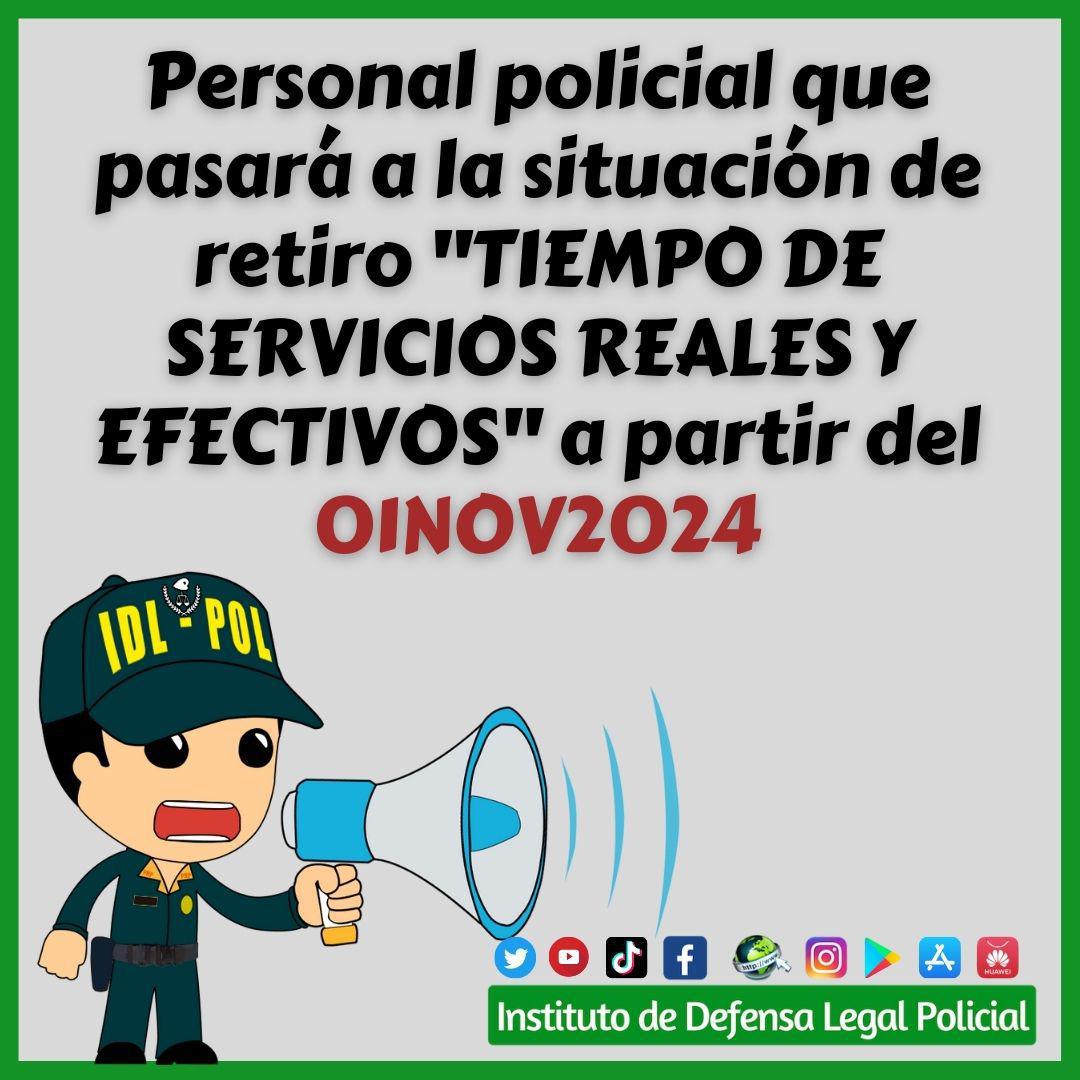 Relación del Personal PNP que pasarán a la situación de retiro por cumplir 40 años y limite de edad