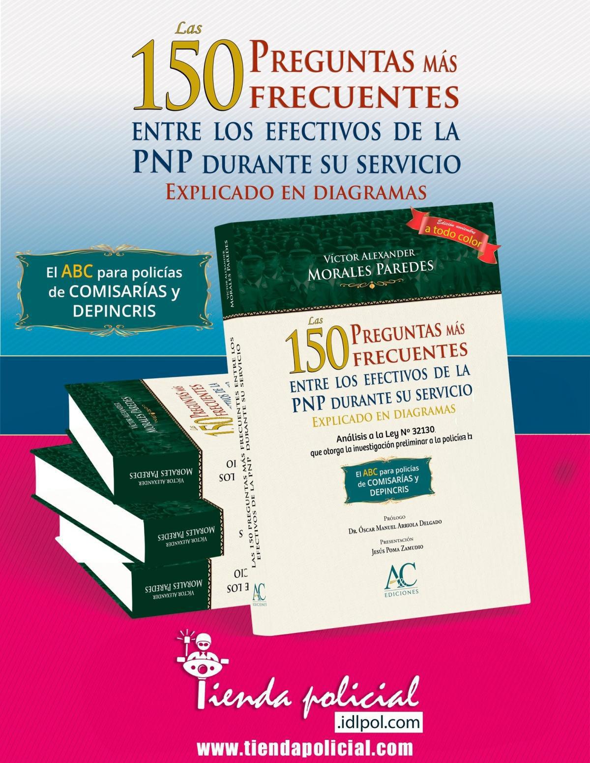 Las 150 Preguntas Más Frecuentes de la PNP : La Guía Definitiva para tu Servicio Policial Las 150 Preguntas Más Frecuentes de la PNP : La Guía Definitiva para tu Servicio Policial