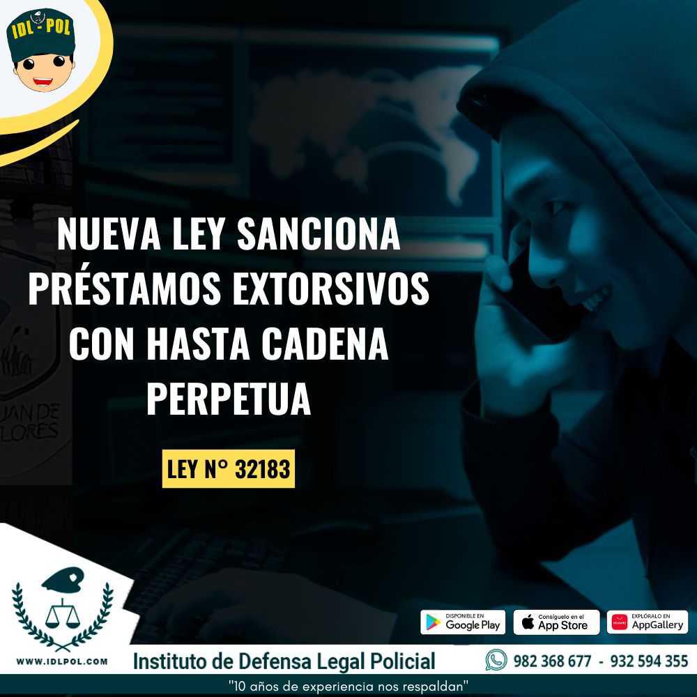 Publican nueva ley que sanciona el delito de extorsión con penas de hasta cadena perpetua