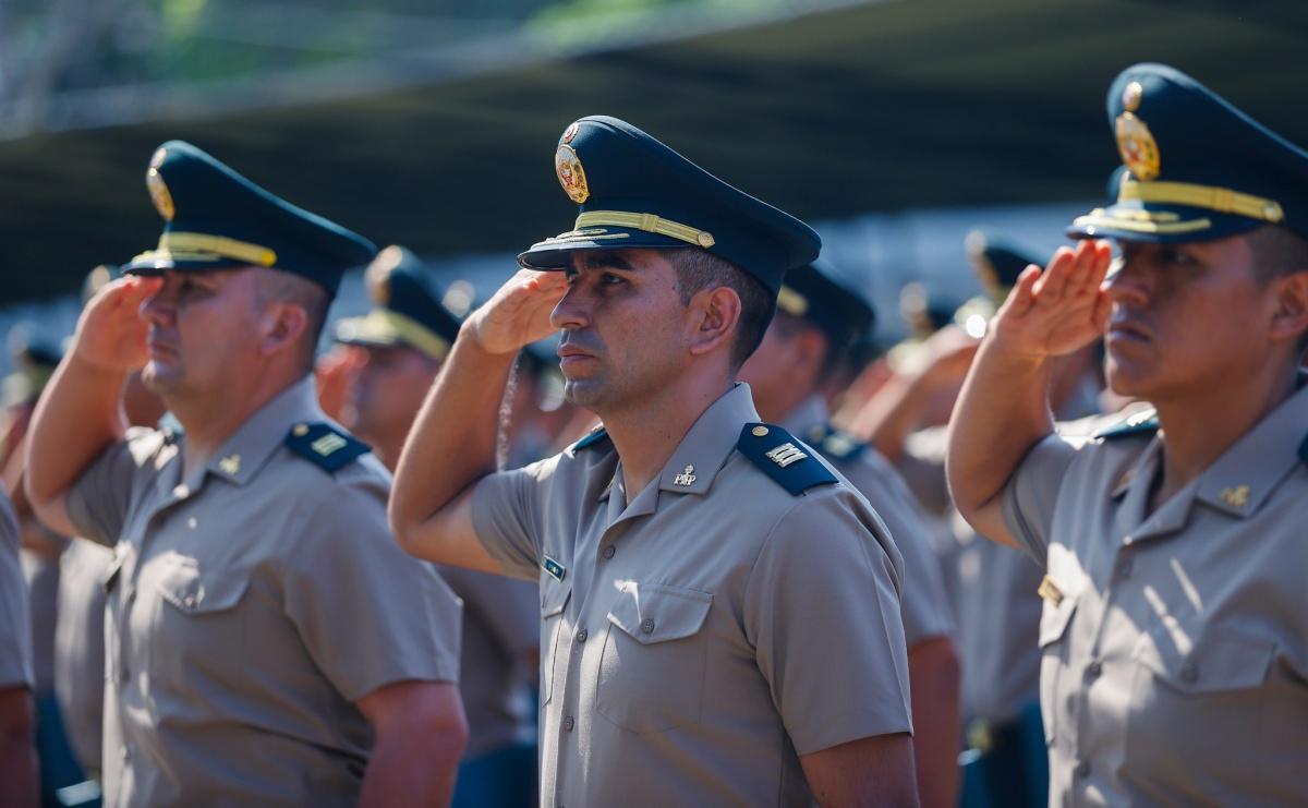 Hoy juramentaron los nuevos oficiales jurídicos de la PNP