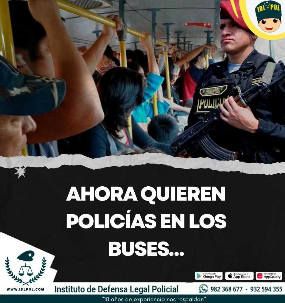🔴Reflexión: ahora quieren policías en los buses… pero cuando los teníamos, los maltrataban