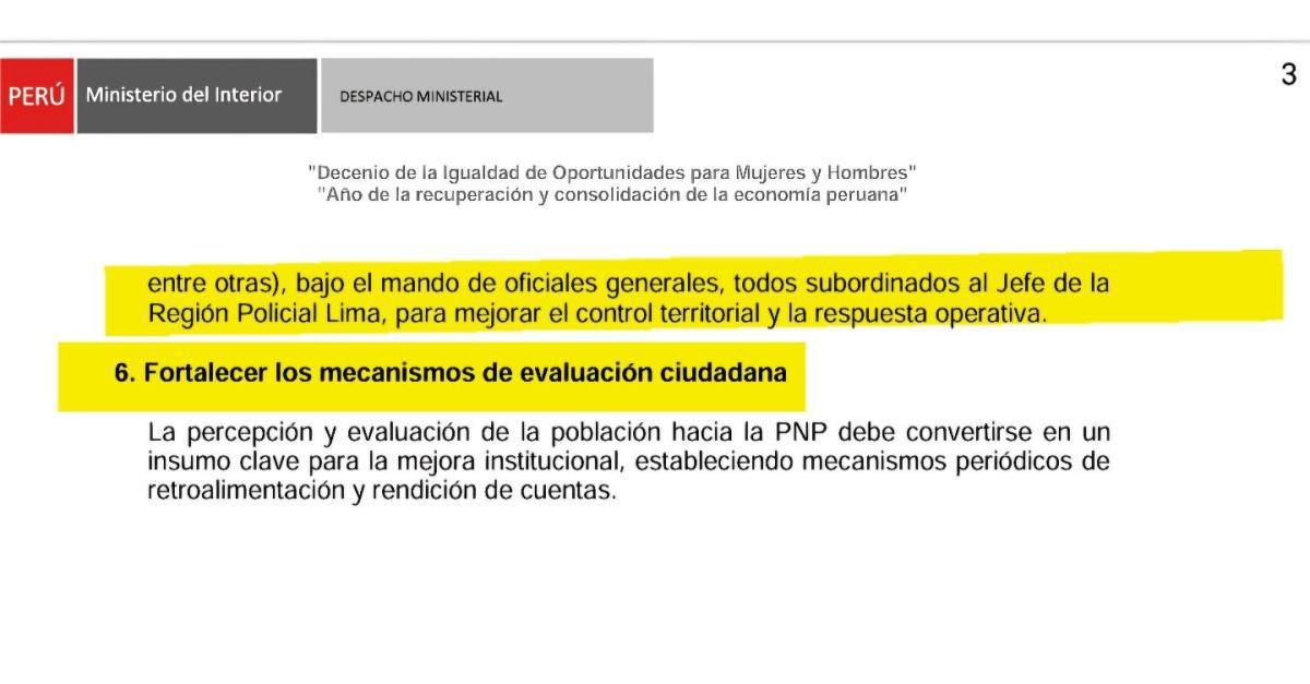 Se analiza nueva estructura operativa para la PNP : conoce los lineamientos