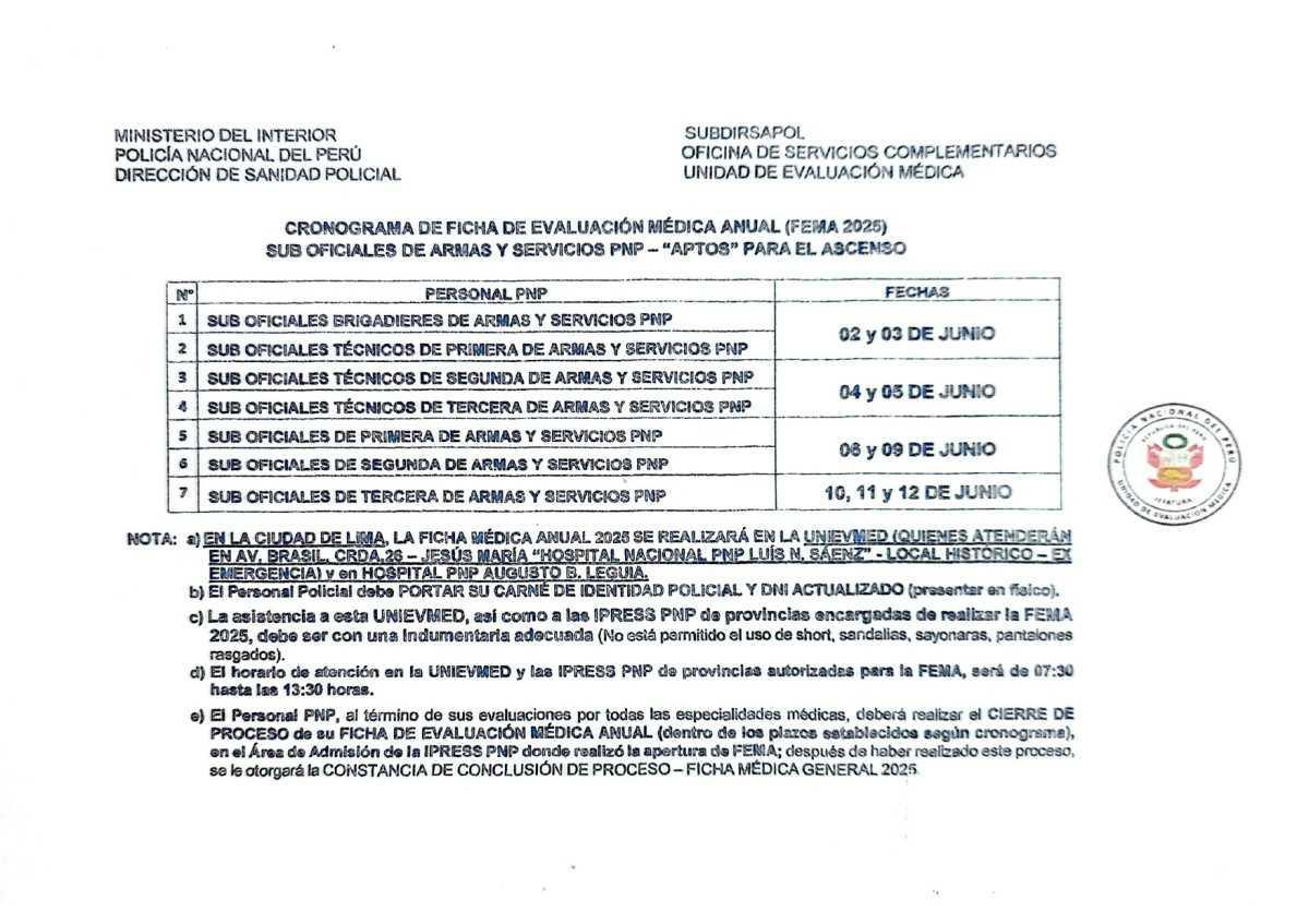 📰 Publican nuevo cronograma del FEMA 2025: Incluye fechas y reglas