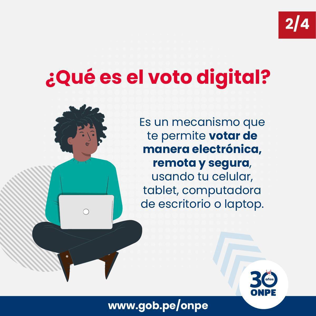 🗳️ONPE anuncia: Policías en actividad podrán votar digitalmente en el 2026