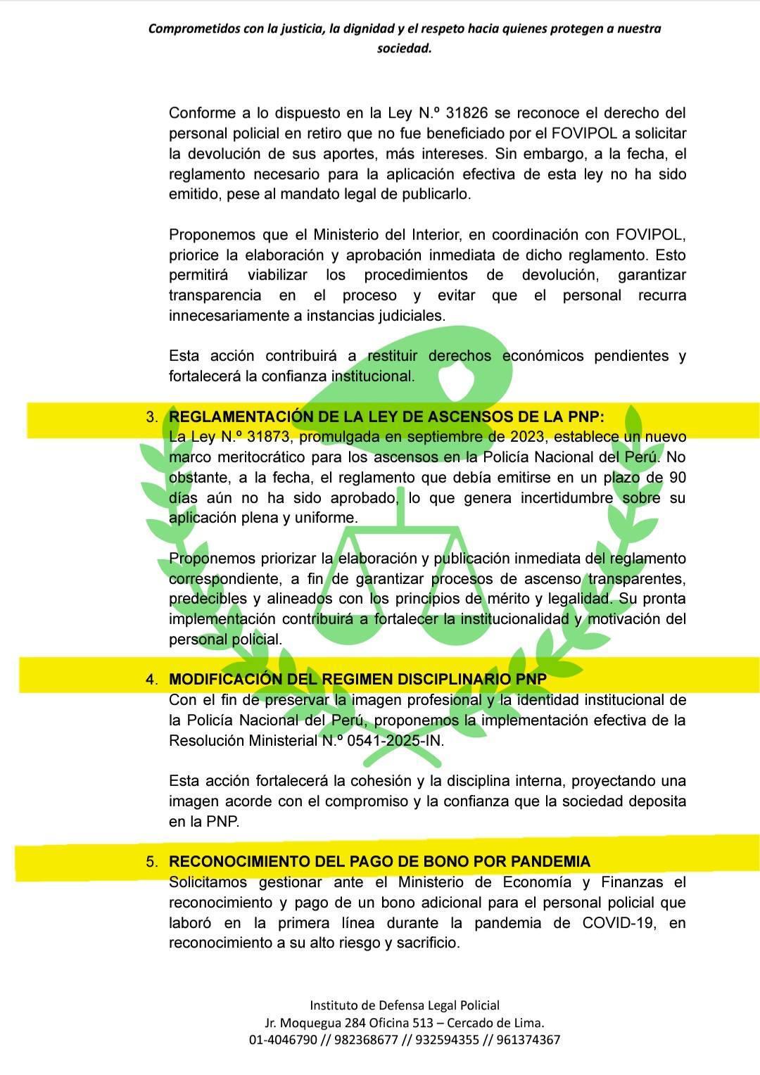 🚨Presentamos propuestas para mejorar sueldos, ascensos y salud policial