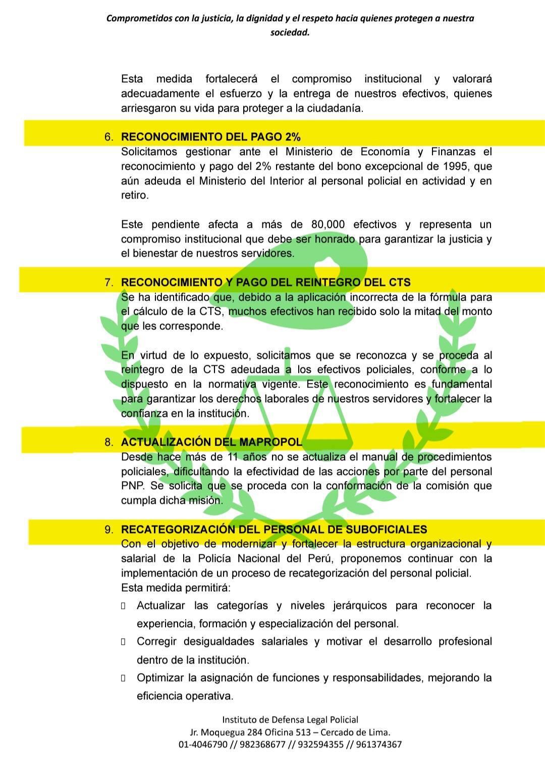 🚨Presentamos propuestas para mejorar sueldos, ascensos y salud policial