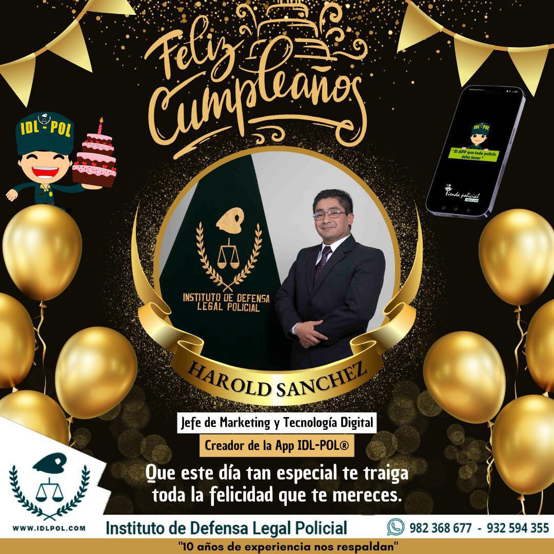 ¡Feliz Cumpleaños al Creador de la App IDL-POL! 🎉📱