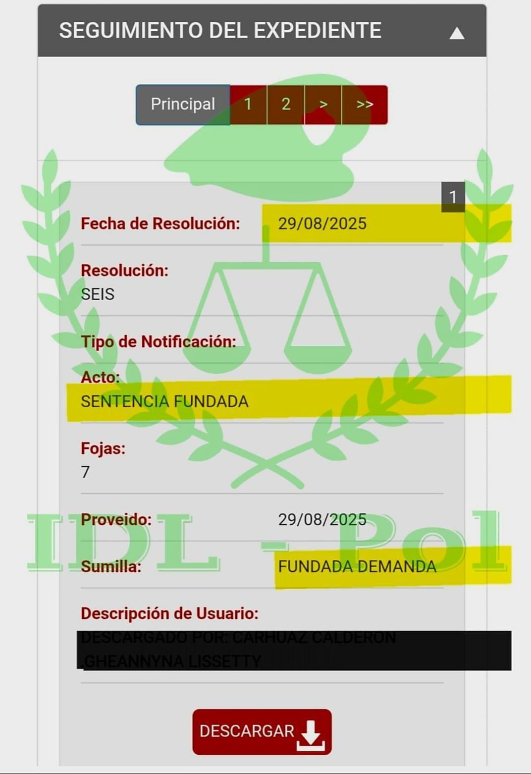 Poder Judicial ordena reincorporar a policía separado irregularmente