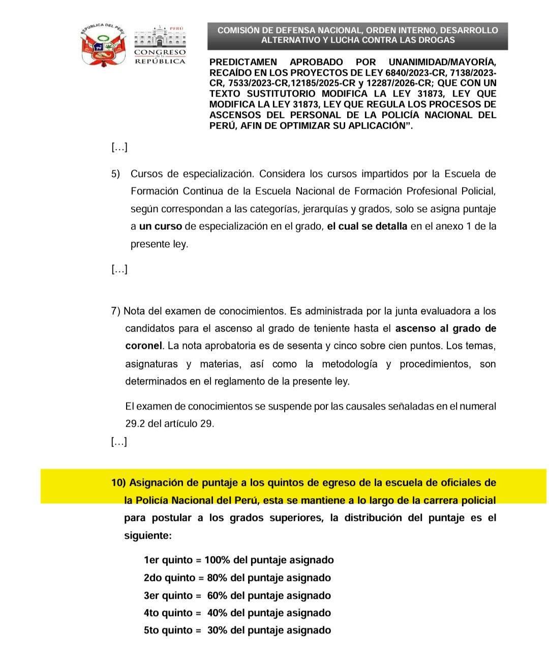 Sanciones PNP podrían dejar de ser un obstáculo permanente en los ascensos