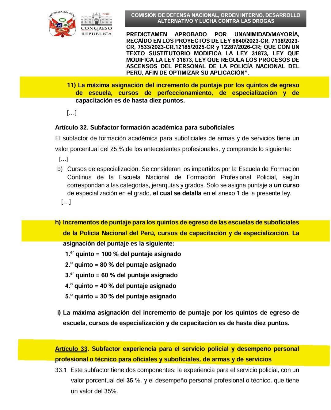 Sanciones PNP podrían dejar de ser un obstáculo permanente en los ascensos Sanciones PNP podrían dejar de ser un obstáculo permanente en los ascensos