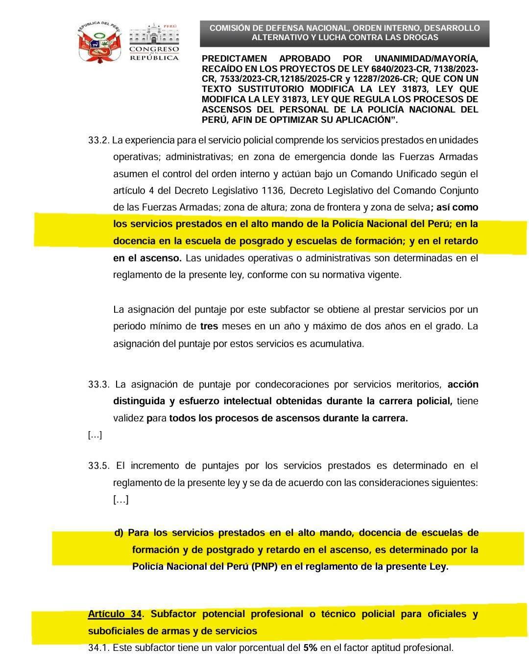 Sanciones PNP podrían dejar de ser un obstáculo permanente en los ascensos